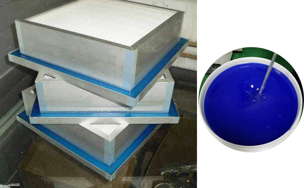 空气过滤器液槽密封胶使用案例-苏州净化设备公司