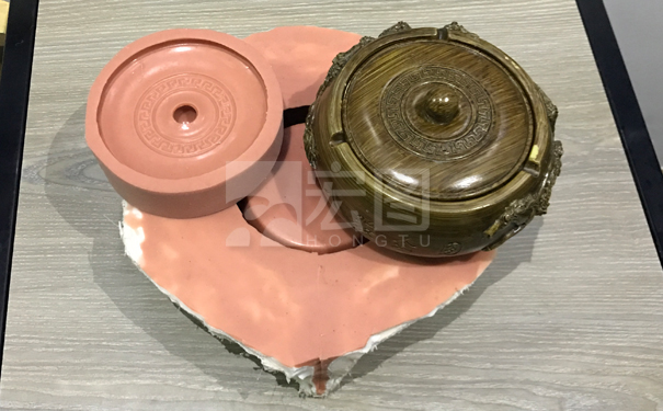 定制烟灰缸硅胶模具-福州陶瓷日用品厂